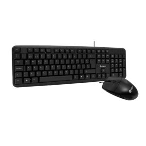Kit Teclado y Mouse Teros TE-4062N USB Negro Español Óptico