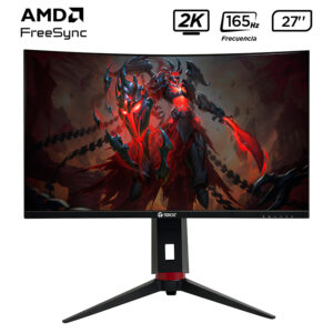Monitor curvo TEROS TE-2765G, 27″ 2K QHD VA, 165 Hz, 1 ms, HDMI, DP, PIVOT